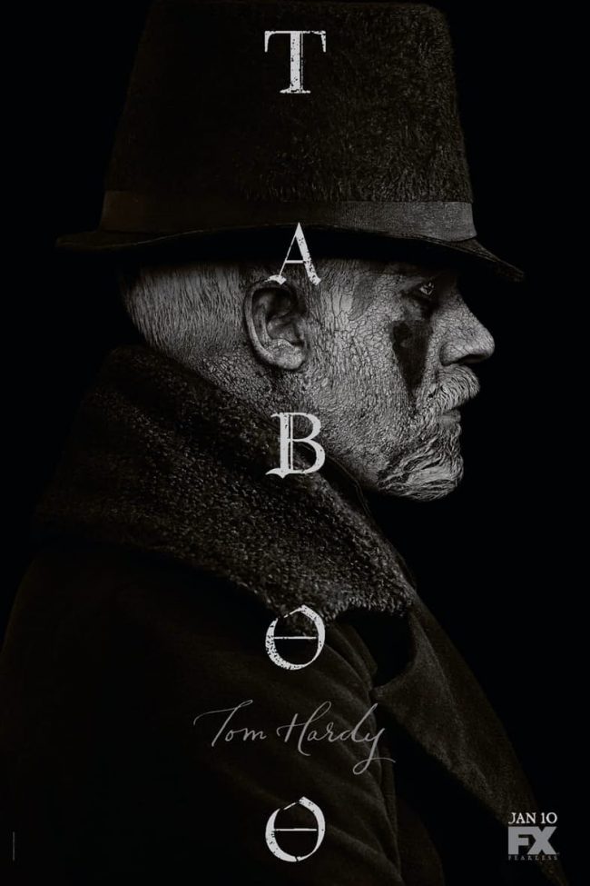 Tom Hardy-serien Taboo kommer til HBO Nordic