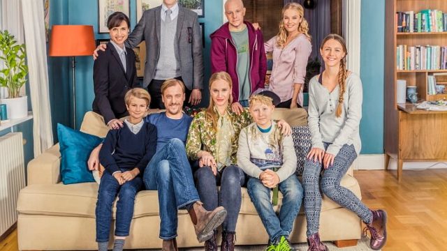 Bonusfamiljen. Foto: NRK