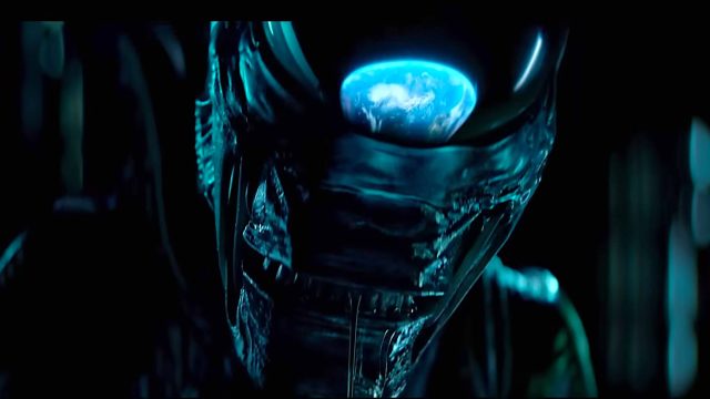 Nærbidle av en alien